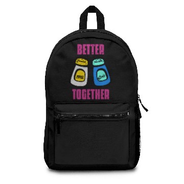 Discover Better Together Salt Pepper Backpacks