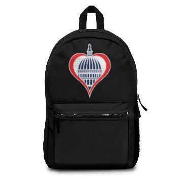 Discover Washington DC Capitol Dome with Heart Backpacks