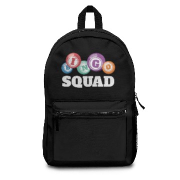 Discover Bingo Player Balls Lucky Number Backpacks