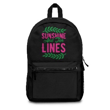 Discover Sunshine And Tan Lines Backpacks