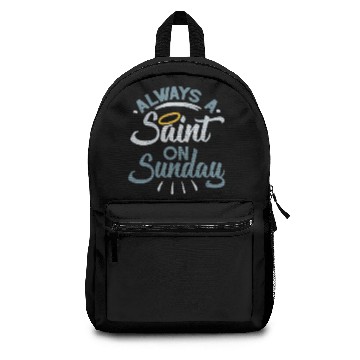 Discover Saint On Sunday Backpacks