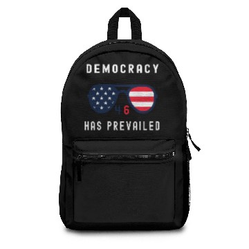 Discover democracy has prevailed Backpacks