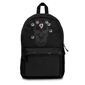Discover Skeleton Head Shot Design Backpacks