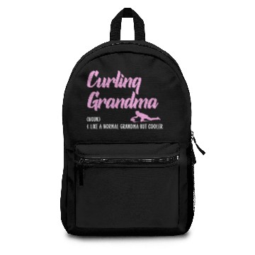 Discover Curling grandma Backpacks