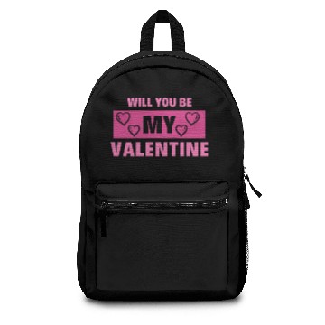 Discover WILL YOU BE MY VALENTINE Backpacks