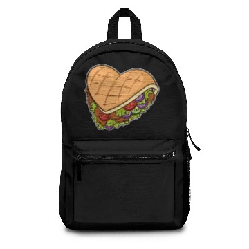 Discover I Love Kebap Sandwich Backpacks