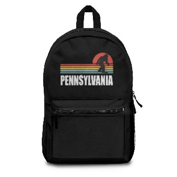 Discover Big Foot Pennsylvania Backpacks