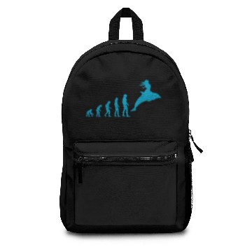 Discover Dolphin Lovers Cute Whale Funny Evolution Gift Backpacks