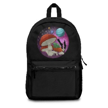Discover Psychedelic Mushrooms Forest Backpacks