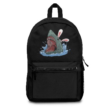 Discover Easter Great White Shark With Bunny Ears Easter Backpacks