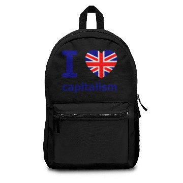 Discover British capitalism Backpacks