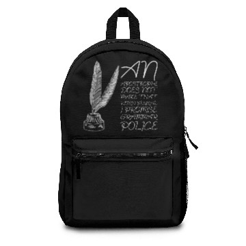 Discover writer bookworm Design for a author Backpacks