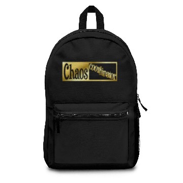 Discover Chaos coordinator Logo Backpacks