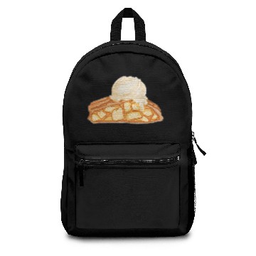 Discover Apple Strudel with Vanilla Ice Cream Backpacks