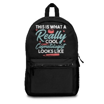 Discover Esthetician Styling Cosmetology Gift Backpacks