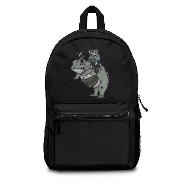Discover Frog warrior cat Backpacks