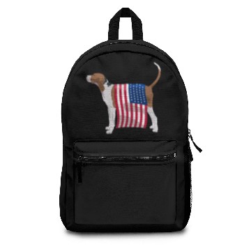 Discover Partriotic Treeing Walker Coonhound Backpacks For