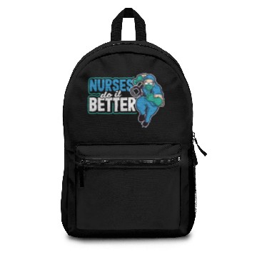 Discover ER Nurse Nurses Do It Better Backpacks