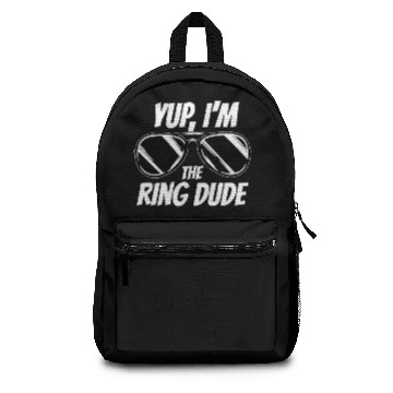 Discover Yup, I'm The Ring Dude Bling Security Backpacks
