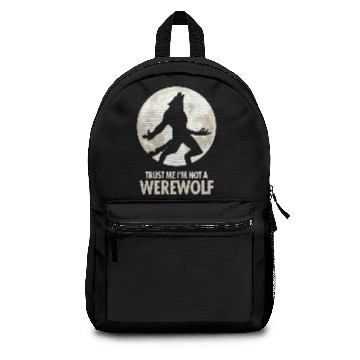Discover I'm not a Werewolf Backpacks