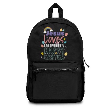 Discover Jesus Loves Everybunny - Funny Easter Backpacks