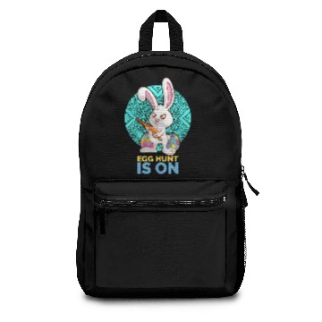 Discover Funny Easter Bunny Easter Egg Egg hunting Backpacks