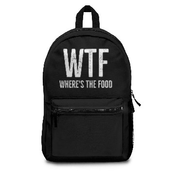 Discover WTF Where's The Food Backpacks