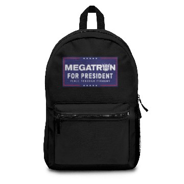 Discover Megatron For President Backpacks
