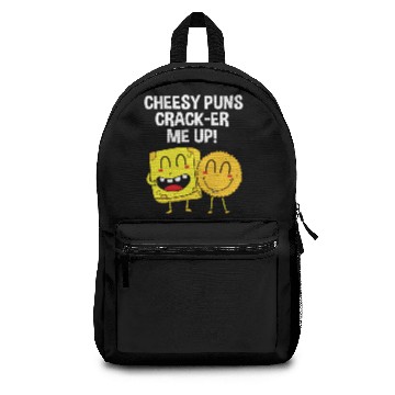 Discover Cheese Cheesy Puns Cracker Me Up Cracker Backpacks