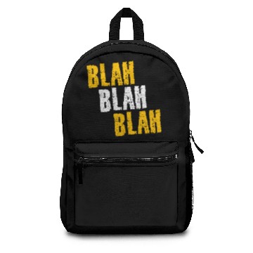 Discover Blah Blah Blah Backpacks