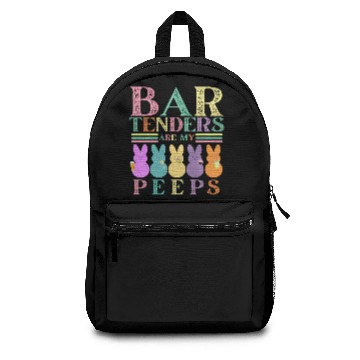 Discover Bartenders Are My Peeps Funny Easter Backpacks