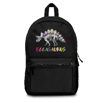 Discover eggasaurus stegosaurus egg dinosaur happy easter Backpacks