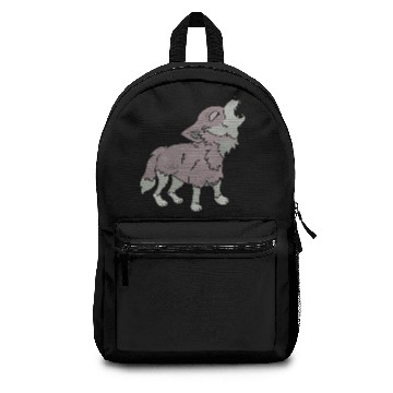 Discover Cute Howling Wolf Backpacks
