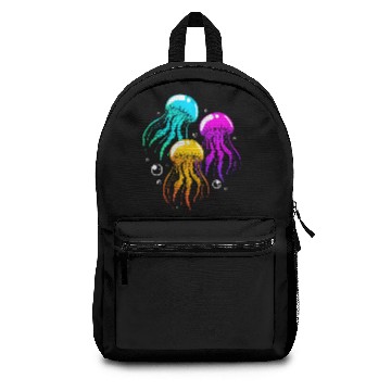 Discover Jellyfish Colorful Squad Team Backpacks