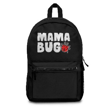 Discover Mama Bug Cute Gift for Ladybug Moms women Backpacks