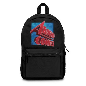 Discover Around Comics 3D ExplodingLogo Backpacks