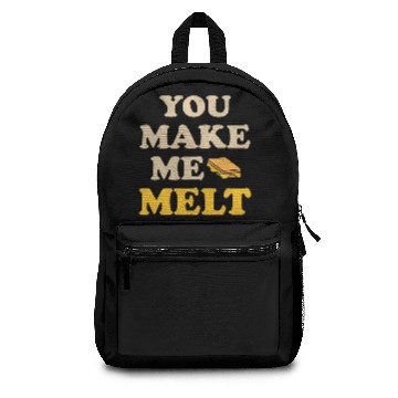 Discover Funny Cheese Sandwich Backpacks