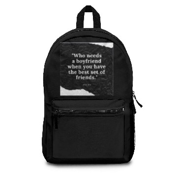 Discover A quote by Jane Doe Backpacks