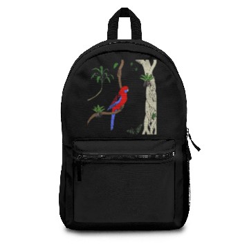 Discover Crimson Rosella merch Backpacks