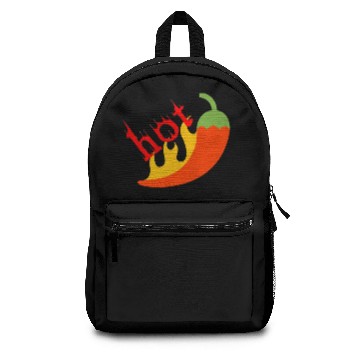Discover Hot Stuff Cute Red Hot Chilli Pepper Pun Backpacks