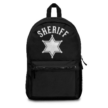 Discover Sheriff Law Enforcement Sheriff Star Brand Backpacks