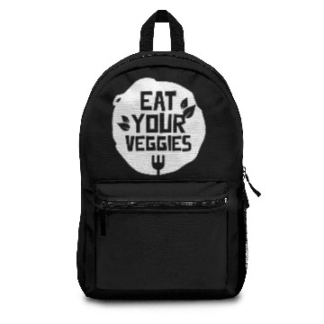 Discover Eat Your Veggies Vegetable Vegetarian Vegetables Backpacks