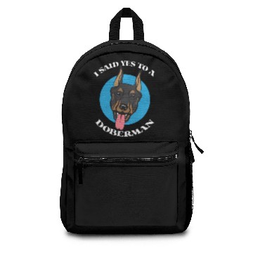 Discover Doberman Lover Dog Backpacks
