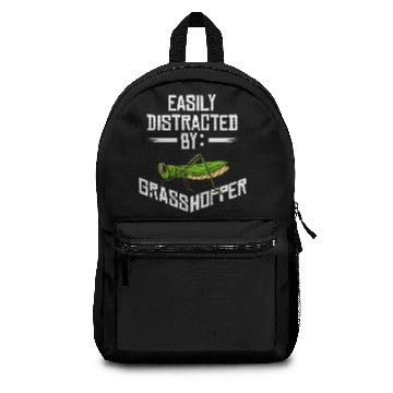 Discover Grasshopper Insect Gift Katydid Bug Cute Backpacks