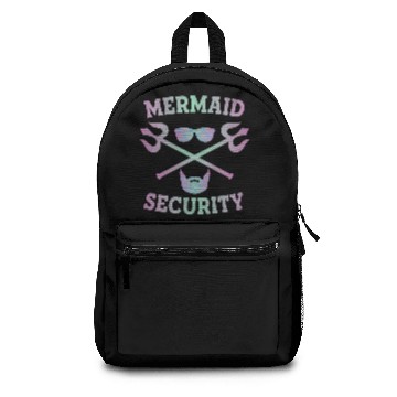 Discover lifeguard Design as mermaid style Backpacks