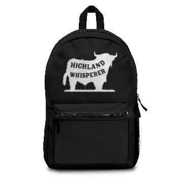 Discover Highland Whisperer - Scottish Highland Cow Farmer Backpacks