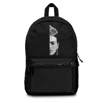Discover Frida Kahlo Split Portrait Gift Backpacks