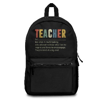 Discover Teacher Multi tasking Educational Rockstar Backpacks