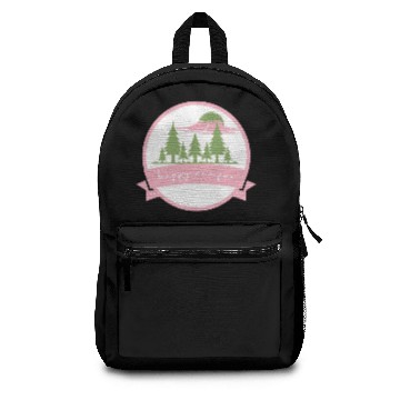 Discover Pink Happy Camper Backpacks