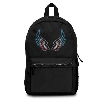 Discover Transgender Pride Wings Backpacks